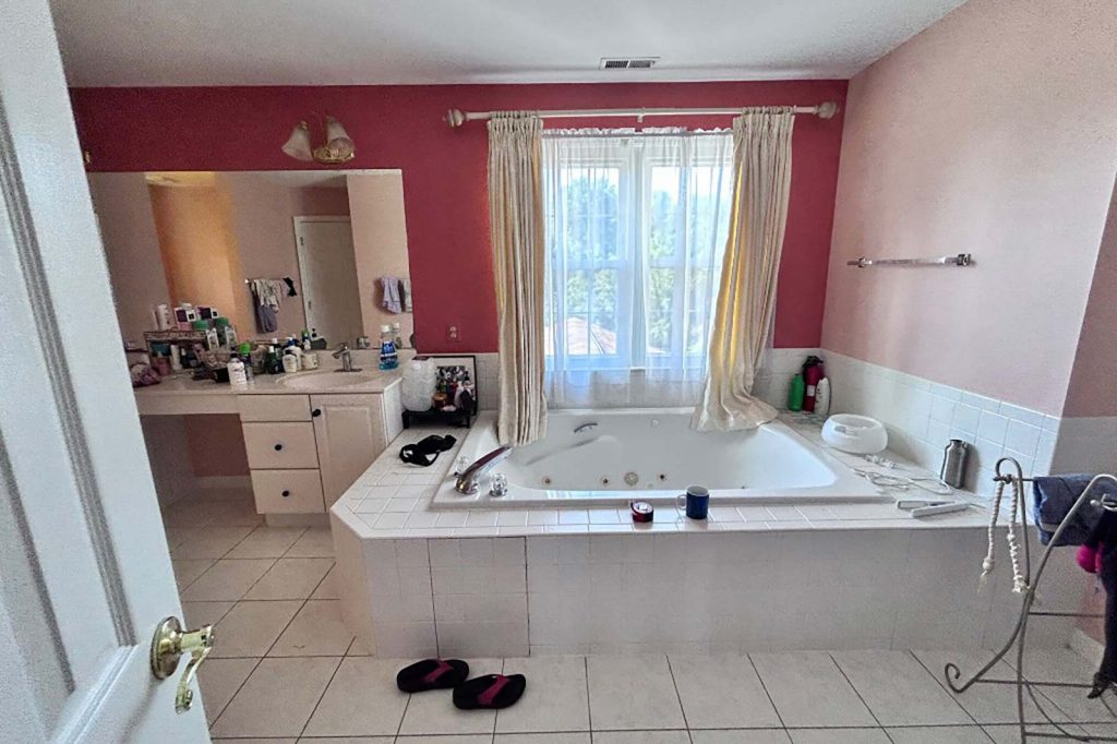 Before — Soaking tub