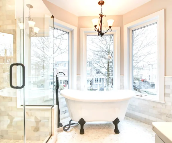 Tub converted to walk-in shower, Bethesda MD