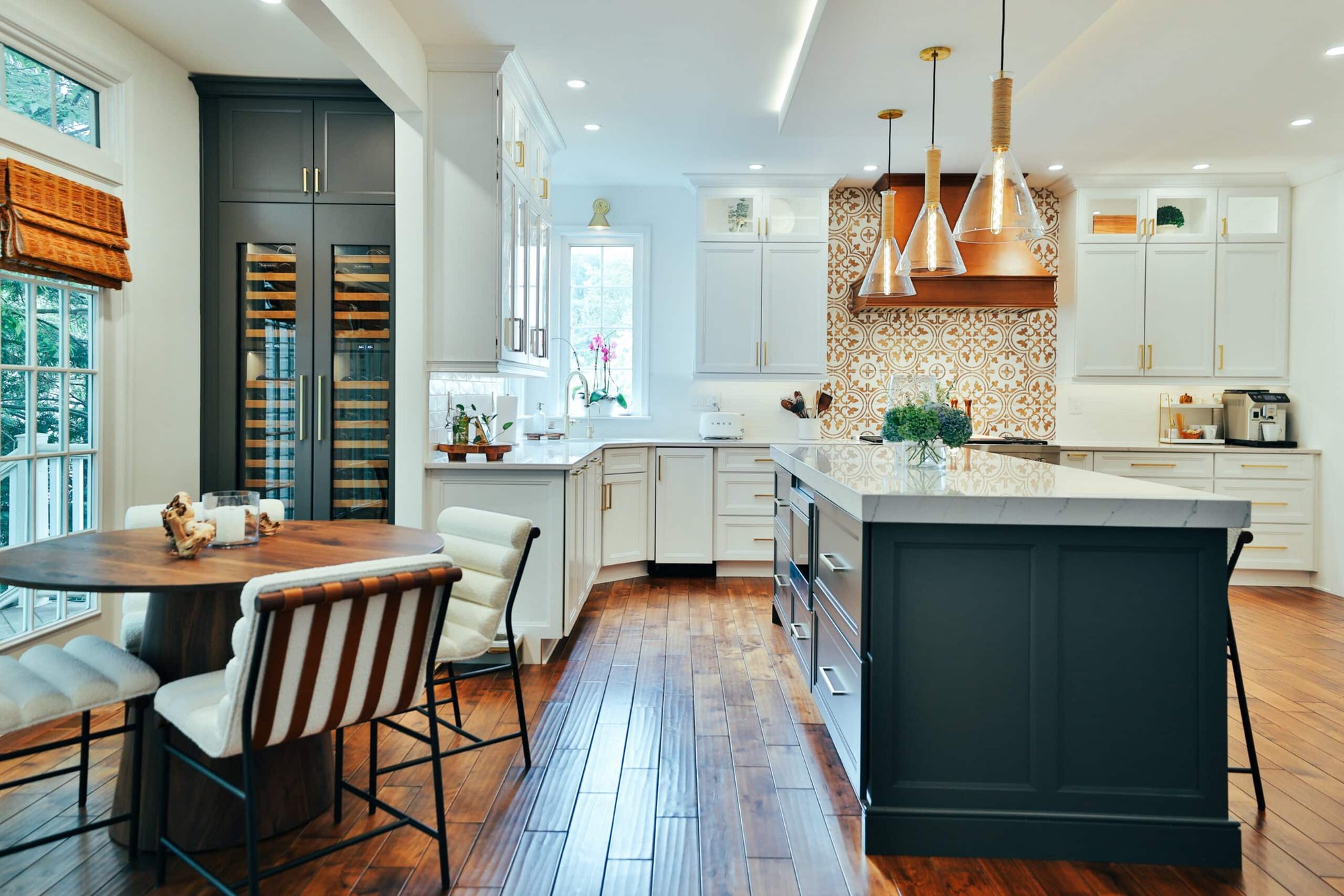 Kitchen remodel in Bethesda, Maryland by VKB Kitchen & Bath